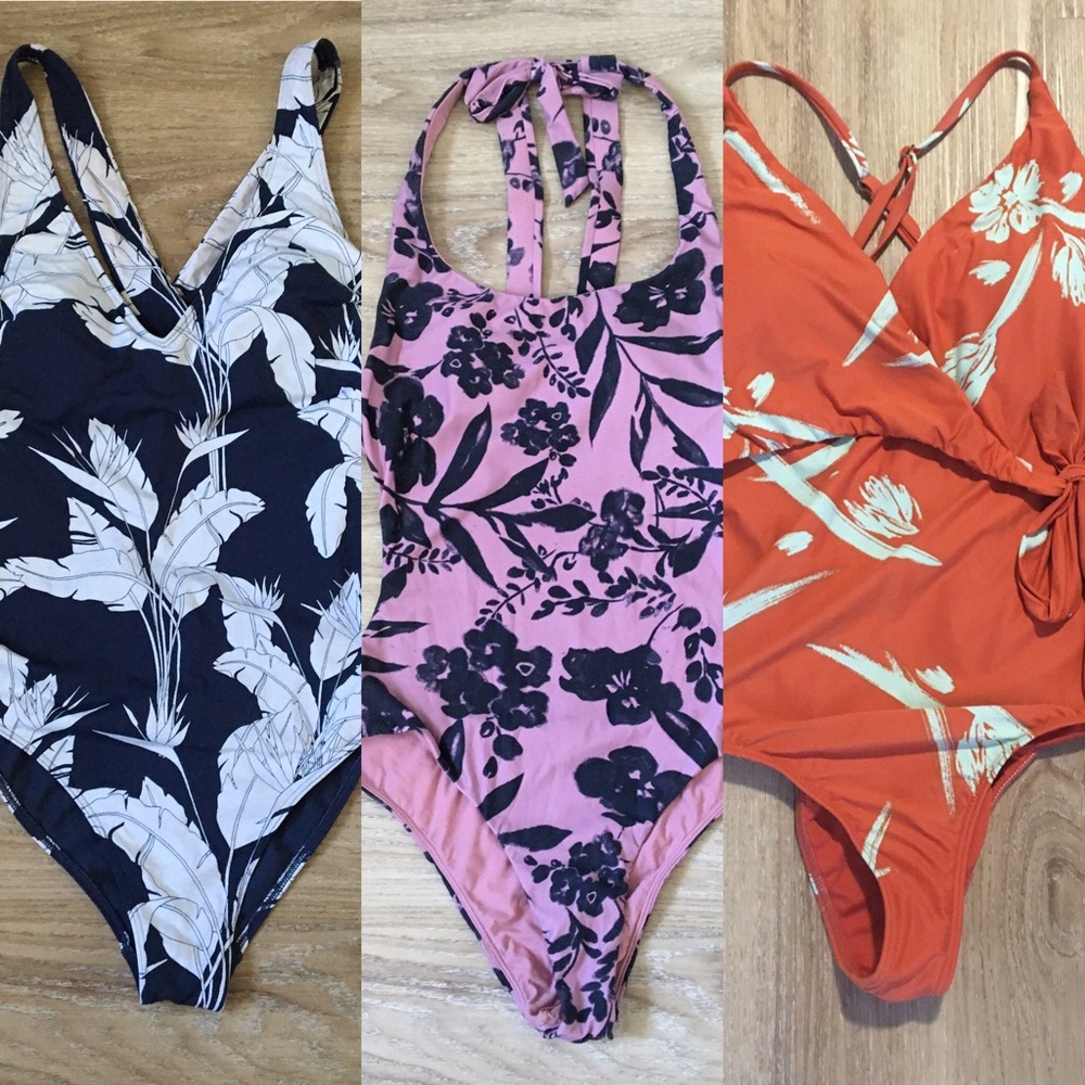 **SOLD** BUNDLE of One-Piece Swimsuits